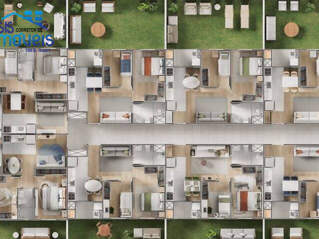 #1266 - Apartamento para Venda em Pinhais - PR - 2