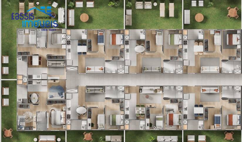 Apartamento, 2 quartos, 48 m² - Foto 2